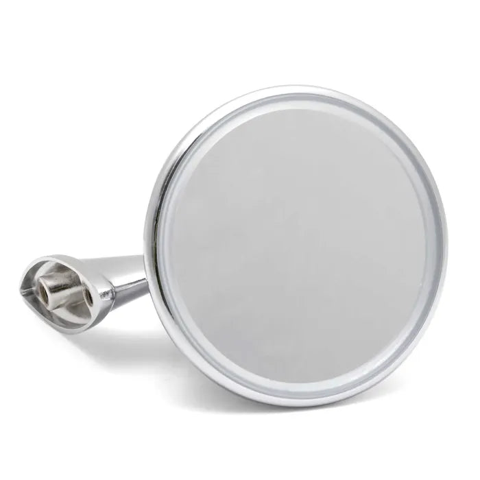 Bullet Mirror with Seal and Mounting Hardware: Beetle (1950-1979), Beetle Cabrio (1950-1967), Buggy/Baja (1950, 1979)