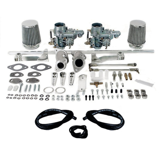 EMPI Twin 34 EPC Carburettor Kit, Single Port Engine