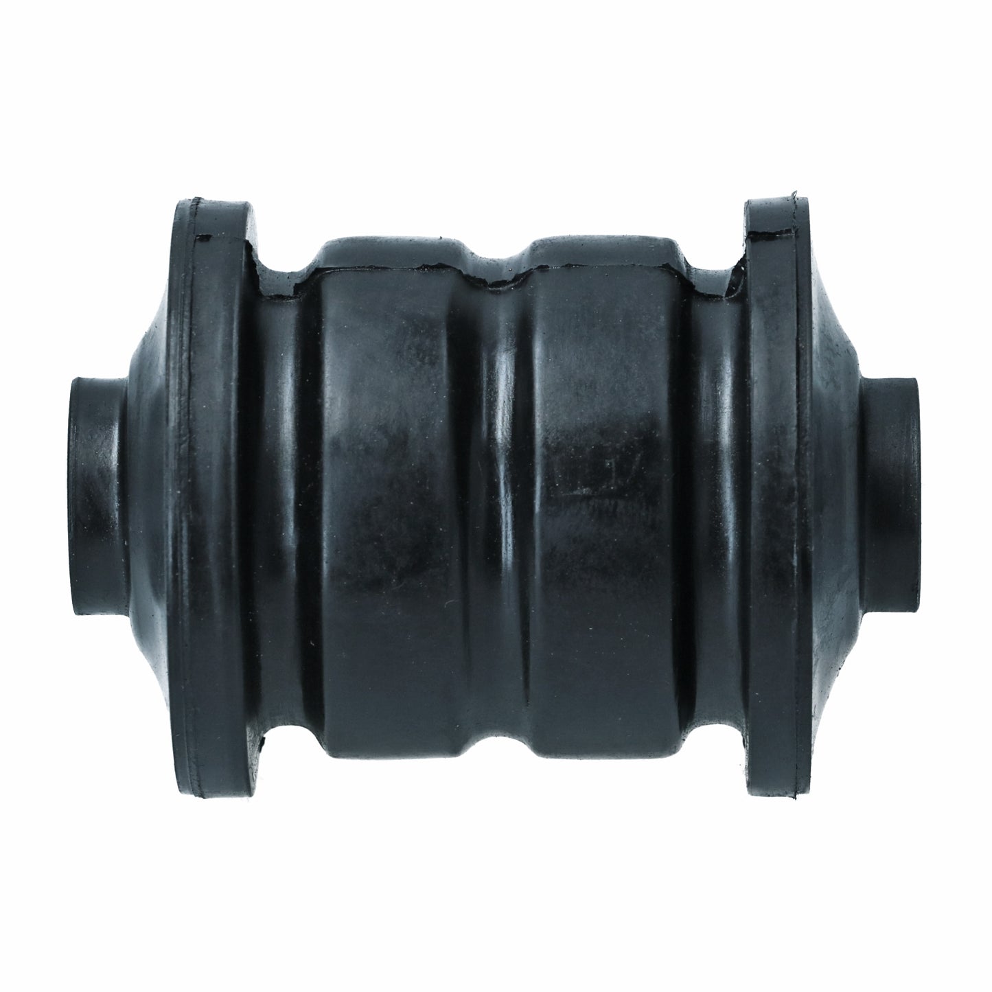 Rubber mount rear suspension arm, outside
