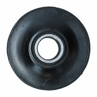 Rubber mount rear suspension arm, outside