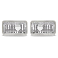 Side Repeaters Crystal Clear Pair: Golf Mk1 (1979-1983), Golf Mk2 (1984-1992), Corrado (1989-1995)