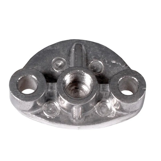 Aluminium Fuel Pump Block Off: Beetle (1960-1979), T2 Bay (1968-1979), T25 (1980-1991)