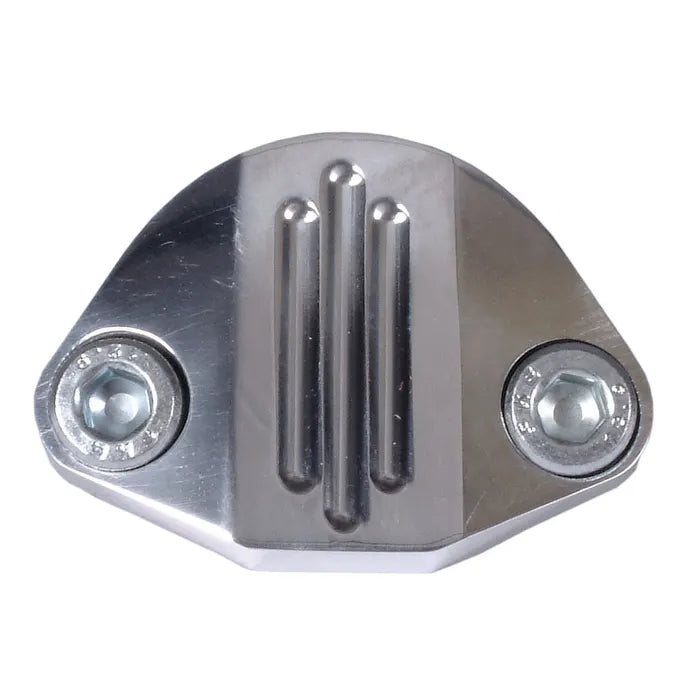 Billet Fuel Pump Block Off: Beetle (1960-1979), T2 Bay (1968-1979), T2 Split Bus (1960-1967)