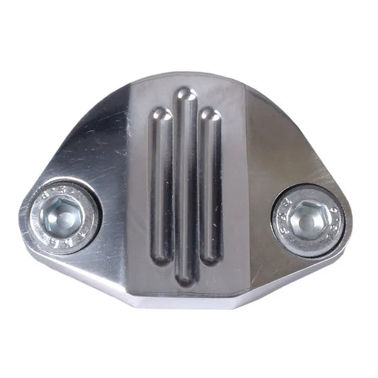 Billet Fuel Pump Block Off: Beetle (1960-1979), T2 Bay (1968-1979), T2 Split Bus (1960-1967)