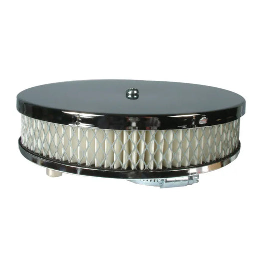Air Filter Chrome/Paper Pancake Style: Beetle (1960-1979), T2 Bay (1968-1979), T2 Split Bus (1960-1967)