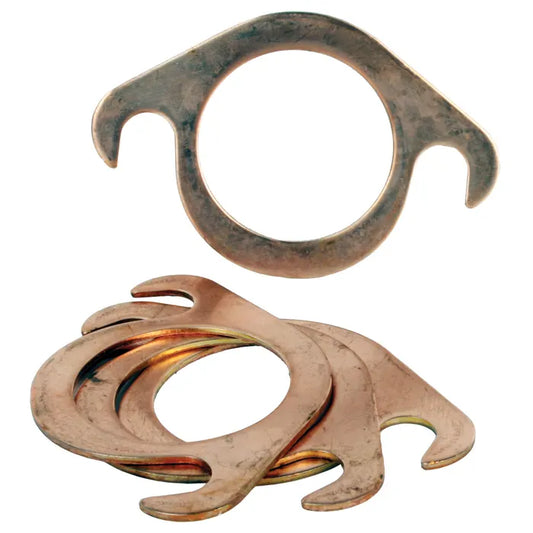 Copper Exhaust Gasket , 1 5/8'' x4 slip in style: Beetle (1960-1979), T2 Bay (1968-1979), T2 Split Bus (1960-1967)