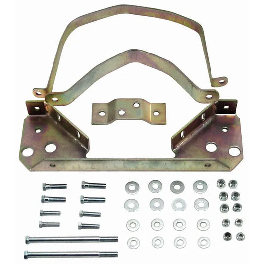 Solid Gearbox Mount Kit with Straps: Beetle (1961-1979), Karmann Ghia (1961-1974), Type 3 (1962-1973)