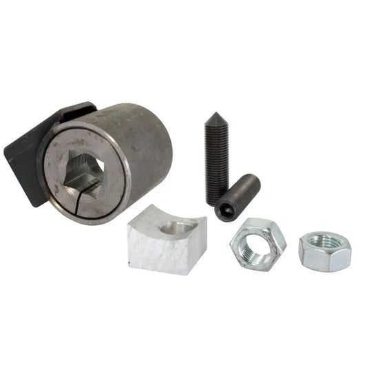 Weld-In Front Axle Beam Adjuster for King & Link Pin: Beetle (1950-1965), Karmann Ghia (1960-1965), Beetle Cabrio (1950-1965)