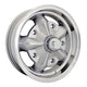 SSP Torque Alloy Wheel Silver 5x15'', 5x205 PCD, ET16: Beetle (1947-1967), T2 Bay (1968-1970), T2 Split Bus (1950-1967)