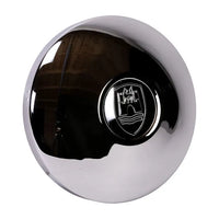 Wolfsburg Crest Hubcap in Chrome: Beetle (1968-1979), T2 Bay (1971-1979), T25 (1980-1991)