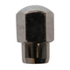 Chrome Wheel Nut M12x1.5 for Flat Mag Washer: Beetle (1950-1967), Karmann Ghia (1960-1967), Type 3 (1962-1965)