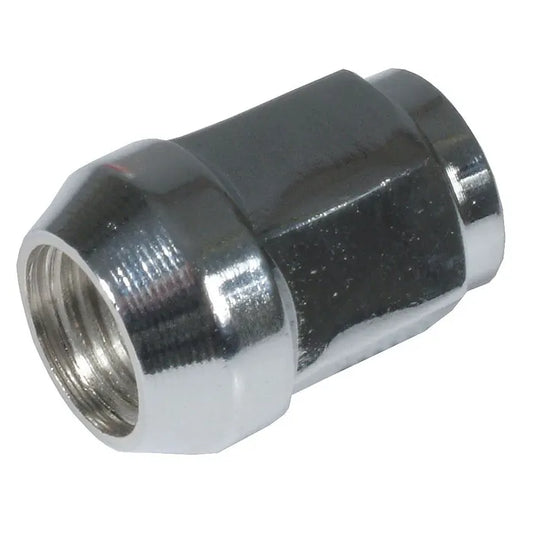 Chrome Wheel Nut - 19mm Hex. M14 x 1.5 Tapered/Conical seat 35mm