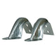 Deck lid hinge brackets chrome pair Beetle (1950-1979), Beetle Cabrio (1950-1979)