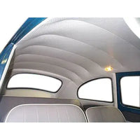 EMPI Headliner in Off White Perforated Vinyl: Beetle (1958-1967)