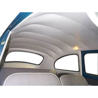 EMPI Headliner in Off White Perforated Vinyl: Beetle (1958-1967)