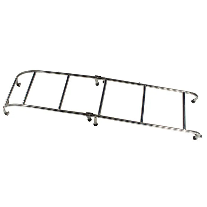 Roof Rack Ladder in Stainless Steel Rear Mounted: T2 Bay (1968-1979), T2 Split Bus (1950-1967)