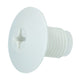 Seat belt plug 7/16&quot; white