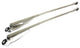 German quality chrome finished stainless steel wiper arms domed nut style Baywindow 8/68-72 by C&C Custom & Commercial
