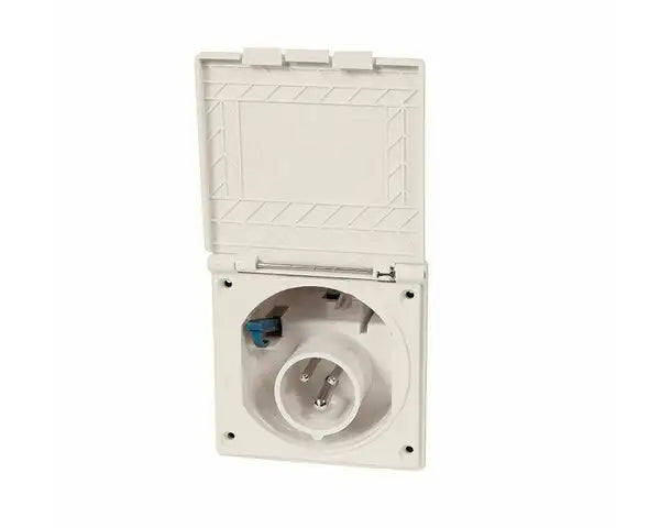 Mains Hook-Up Inlet Socket (Flush-Fitting)