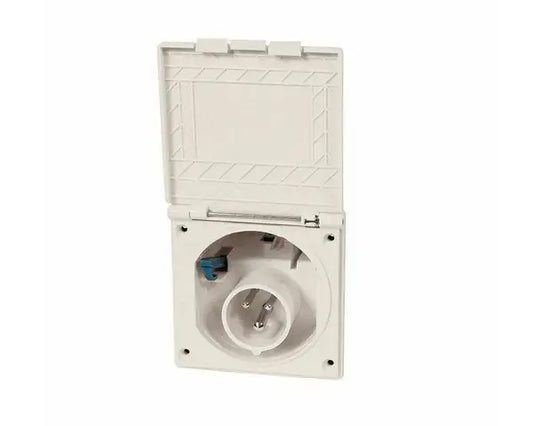 Mains Hook-Up Inlet Socket (Flush-Fitting)