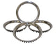 Stainless Steel Wheel Trim Set 15'': Beetle (1953-1979), Karmann Ghia (1960-1974), Type 3 (1962-1973)