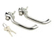 Pair Of Cab Door Handles with 2 keys For VW T2 Splitscreen 1963 - 1967 and T2 Bay December 1967 - 1968