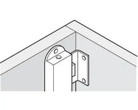Häfele Angled Striker Plate (Steel)