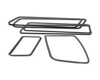 Six-piece Deluxe Window Seal Kit T2 Bay 1967–1979