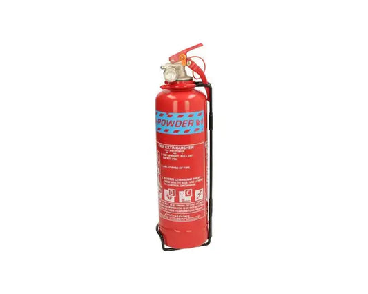 Fire extinguisher  with mounting bracket,