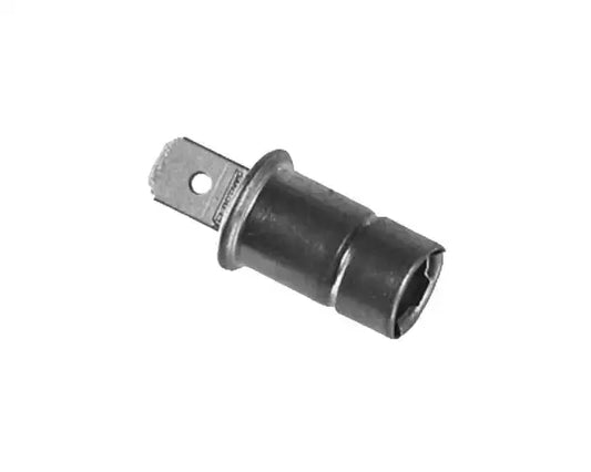 Speedometer Bulb Holder with Spade Terminal: Beetle (1961-1979), Karmann Ghia (1961-1974), Beetle Cabrio (1960-1979)