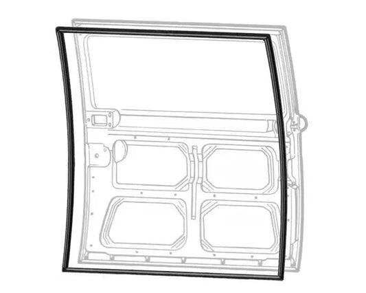 Sliding Door Seal VW T2 August 1967 to May 1979 LHD Vehicle, Right Sliding Door (Best Quality)