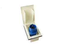 MPK Flush Fitting Mains Hook Up Adapter (White)