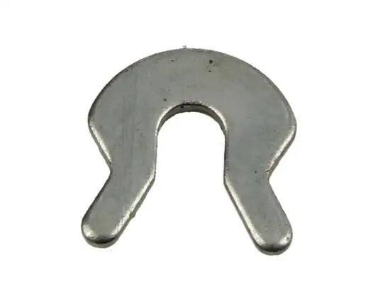 Horse shoe clip for rear handbrake lever arm pins.