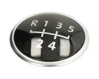 5 Speed Gear Knob Badge (Black/Chrome) T5 2003–2013