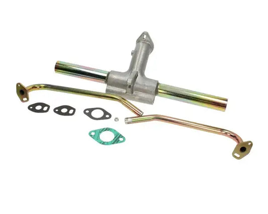 Inlet Manifold for Twin Port 1600cc: Beetle (1971-1979), T2 Bay (1971-1979), Karmann Ghia (1971-1974)