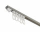JK Plastic Curtain Rail (C Profile) 2.25 x 5 Meter Lengths (Includes Clips, Glides & End Stops)