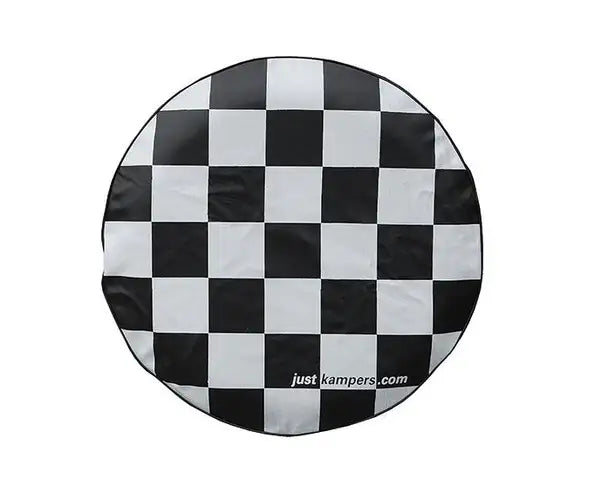 Chequered Spare Wheel Cover VW T2 Split 1964-1967 VW T2 Bay 1967-1979