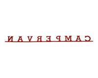 CAMPERVAN Script Badge