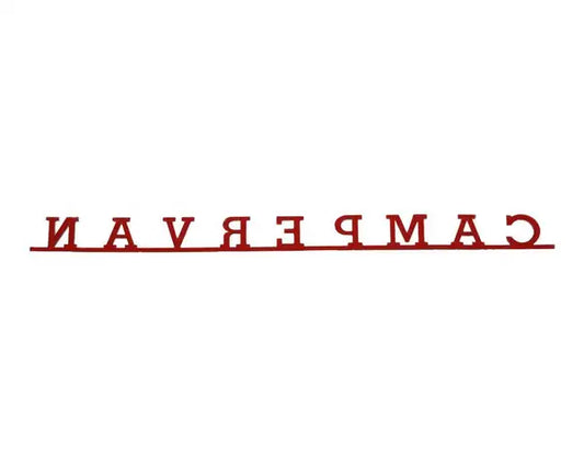 CAMPERVAN Script Badge