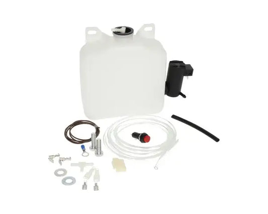 Washer Bottle with 12 Volt Pump Universal Fitment: Beetle (1950-1979), T2 Bay (1968-1979), T2 Split Bus (1950-1967)