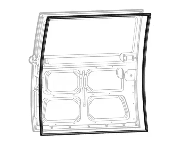 Sliding Door Seal (Left Sliding Door) Best Quality T2 Bay 1967-1979