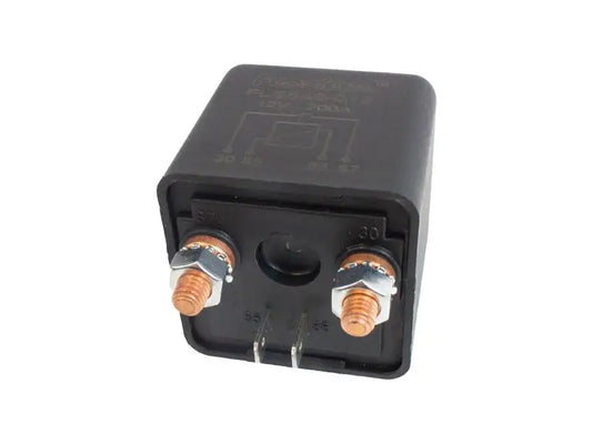 Heavy Duty Split Charge Relay 4 Pin (100A) With Connectors