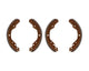Rear Brake Shoes (Set of Four) VW T2 Bay 1971–1972