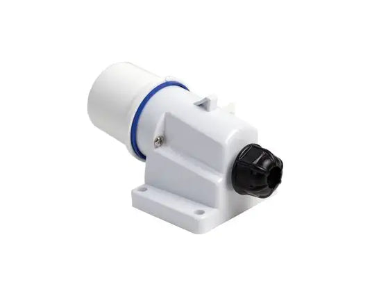 Mains Angled Inlet Surfaced Mounted Hook Up Adaptor (240v/16a)