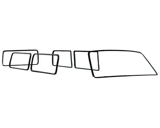 Six-piece Window Seal Kit (for Van conversions) VW T25 1979-1992