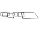Six-piece Window Seal Kit (for Van conversions) VW T25 1979-1992