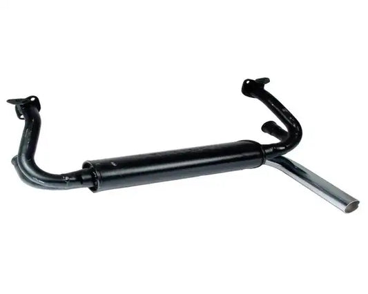 EMPI Single Tip GT Exhaust System VW Beetle and T2 Bay