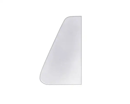Fixed Front Quarter Light Glass Right Clear: T2 Bay (1968-1979)