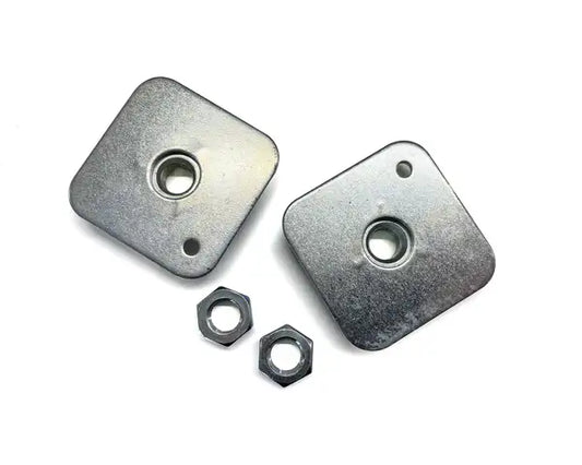 Seat belts mounting plates with nuts ( Pair)