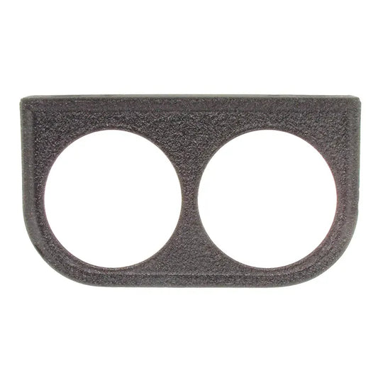 VDO Gauge Bracket 2 x 52mm in Black: Beetle (1950-1979), T2 Bay (1968-1979), T2 Split Bus (1950-1967)